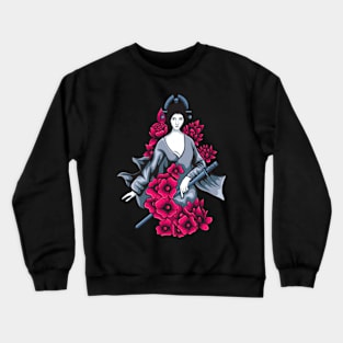 Geisha The Beauty of Japan Crewneck Sweatshirt
